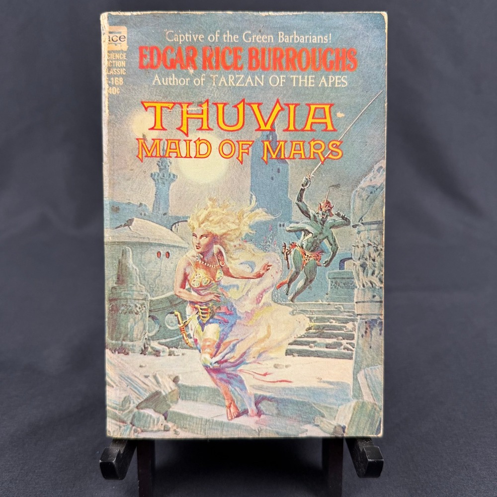 Thuvia Maid of Mars Edgar Rice Burroughs Ace Science Fiction Classic F-168 Book